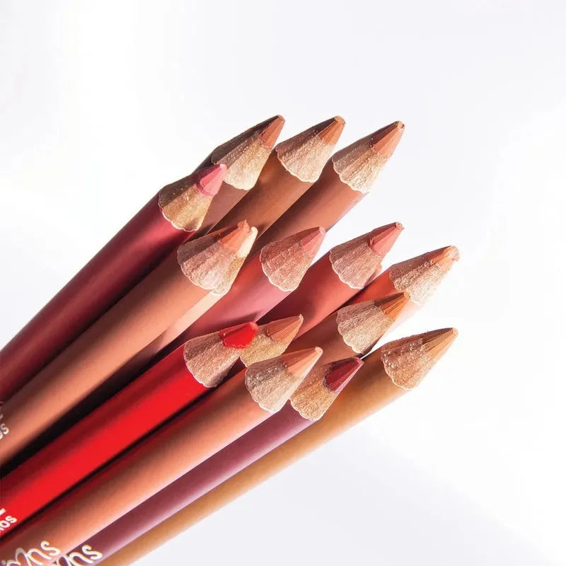Set de Lápices para Labios - Beauty Creations Wooden Lip Pencil Set