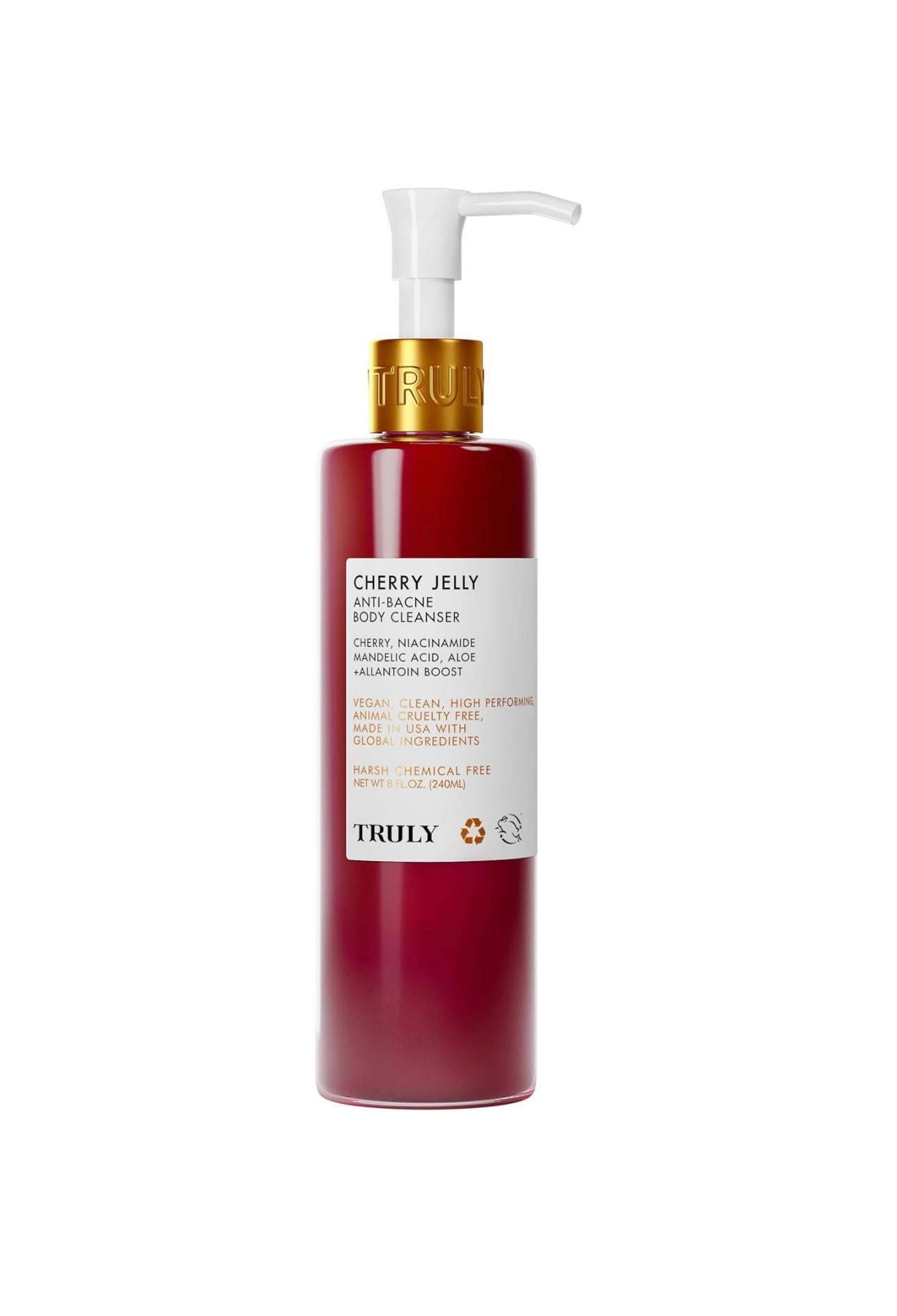 Truly Cherry Jelly Anti-Bacne Body Cleanser - Jabón Corporal