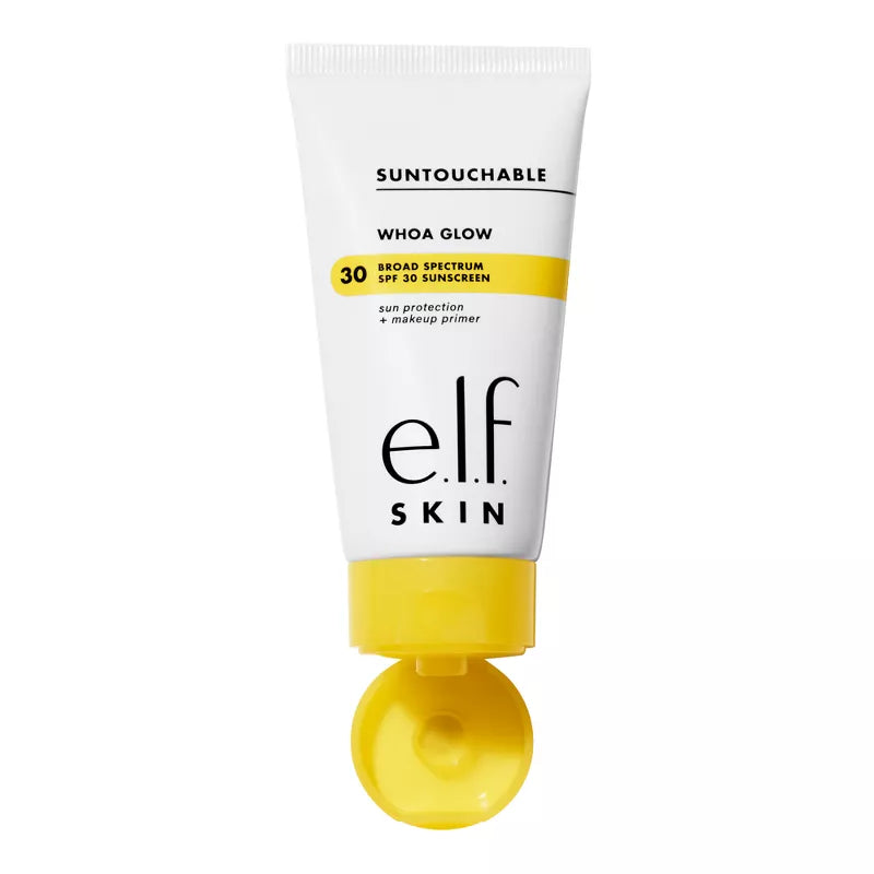 e.l.f. SKIN Suntouchable Whoa Glow Sunscreen & Primer - Luz solar - SPF 30