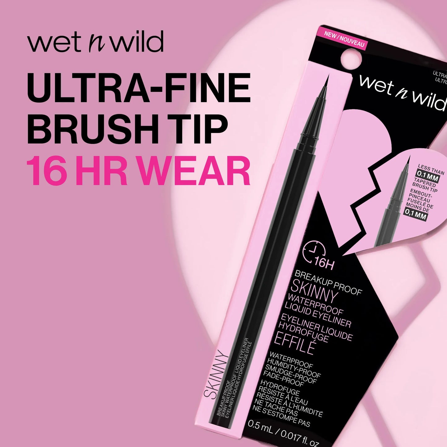 Breakup Proof Waterproof Delineador en Marcador - Wet n Wild