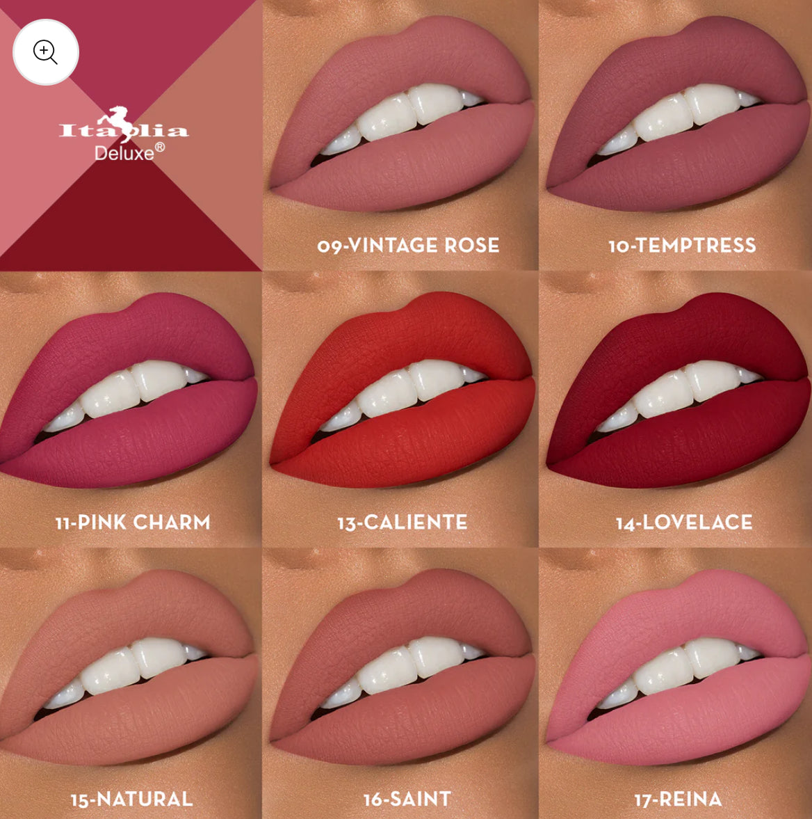 Mousse Matte Lipstick Italia Deluxe Labial