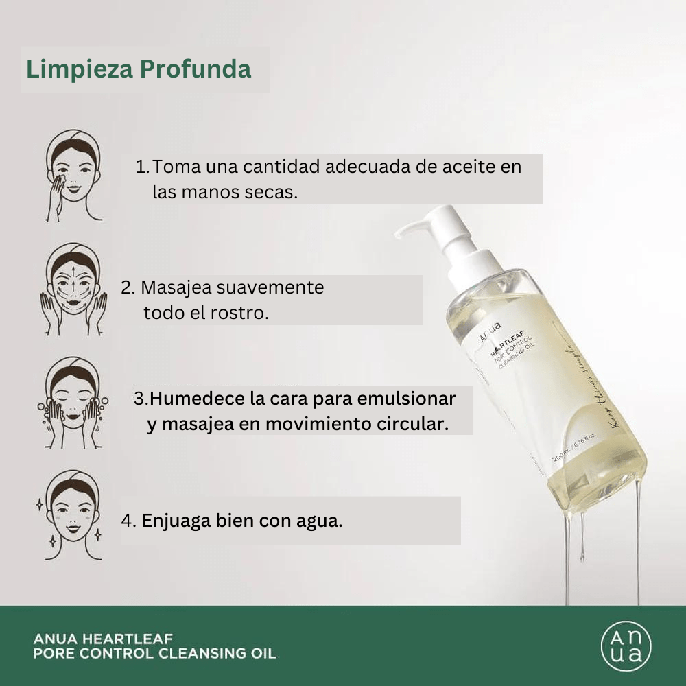 Anua Heartleaf Pore Control Cleansing Oil