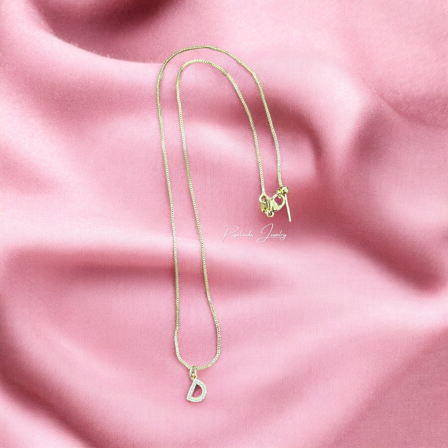 Collar Cadena con Inicial