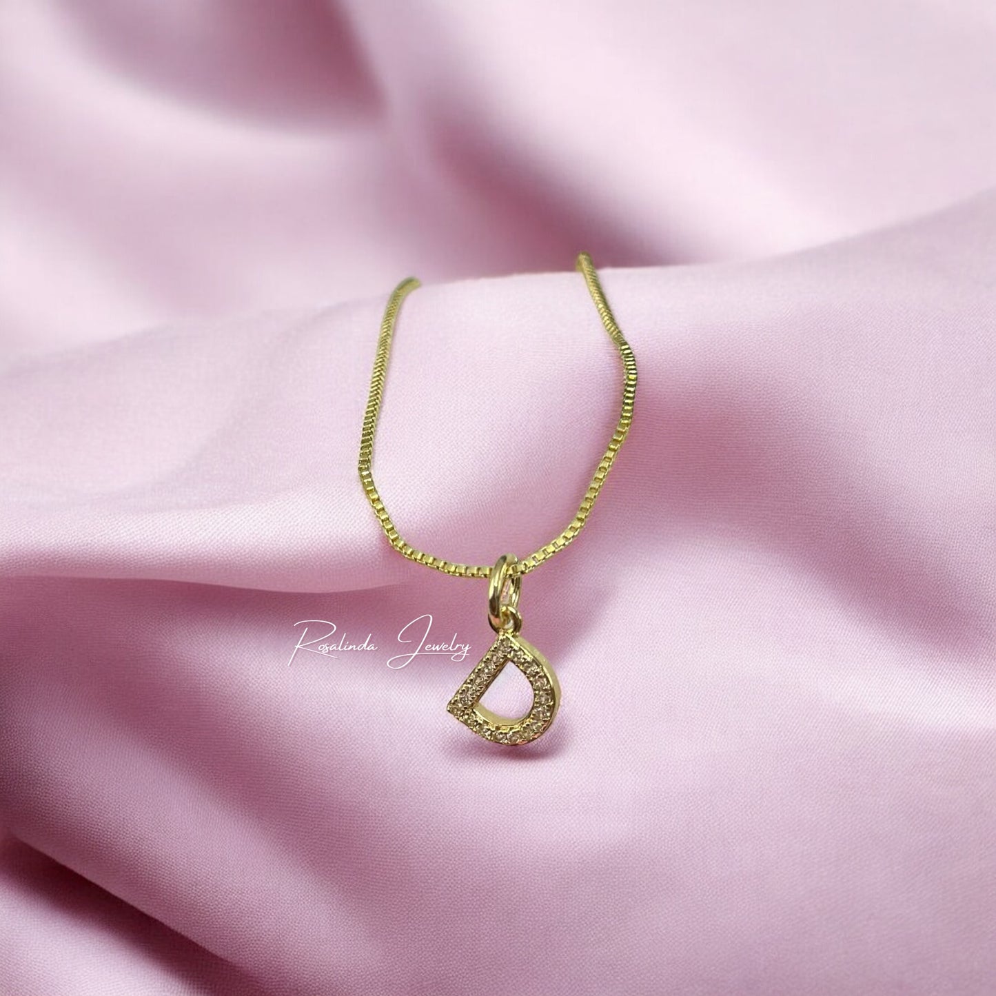 Collar Cadena con Inicial