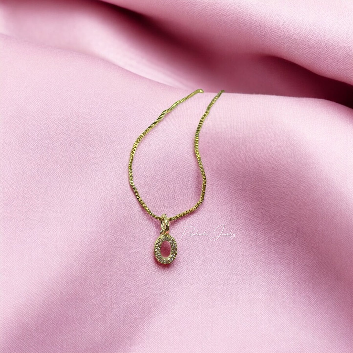 Collar Cadena con Inicial