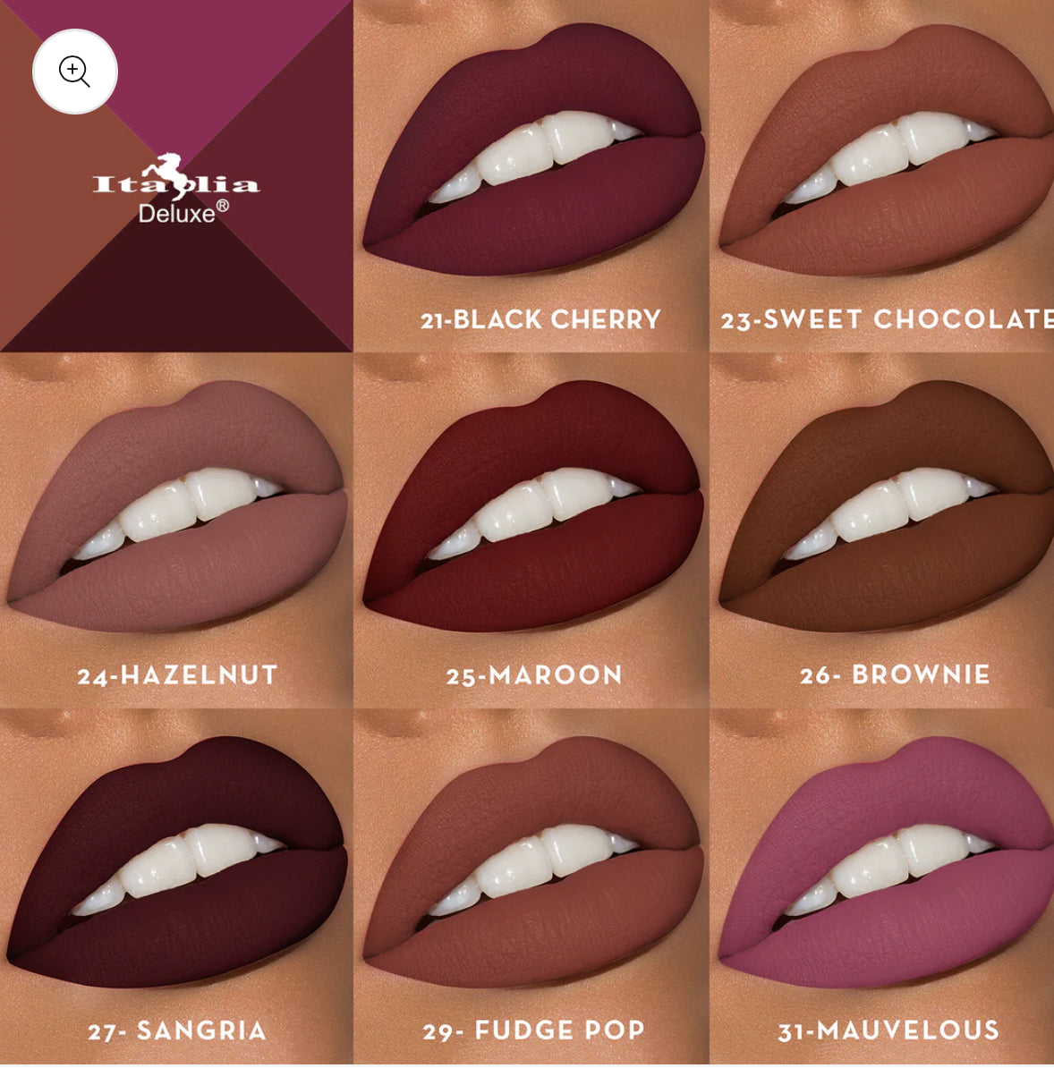 Mousse Matte Lipstick Italia Deluxe Labial