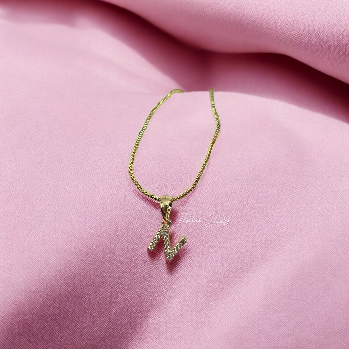 Collar Cadena con Inicial