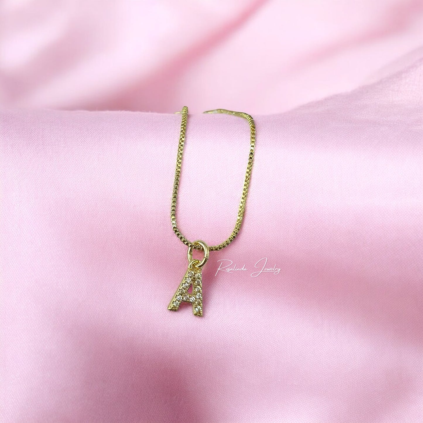 Collar Cadena con Inicial