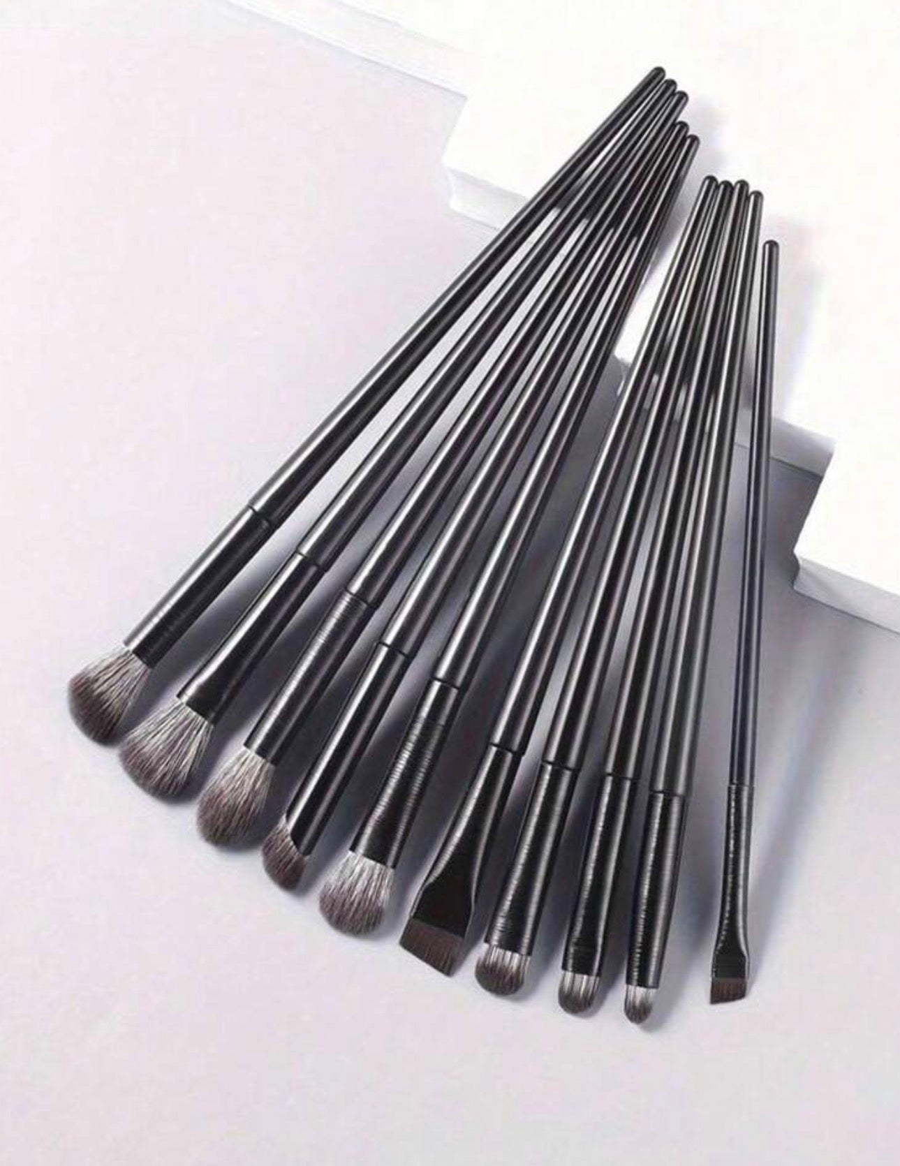 Set de 10 brochas para ojos