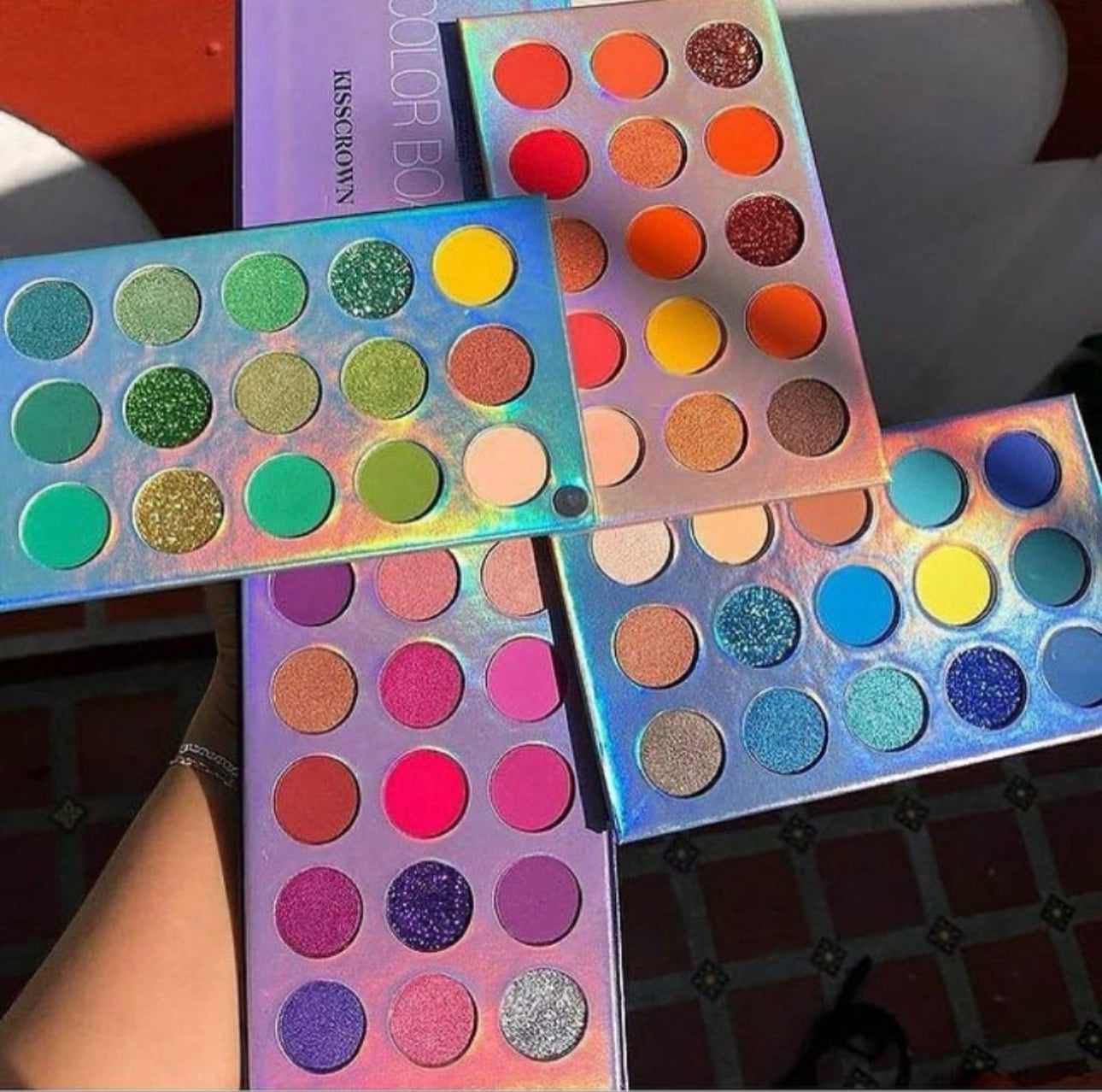 Color Board Paleta de sombras 4 en 1