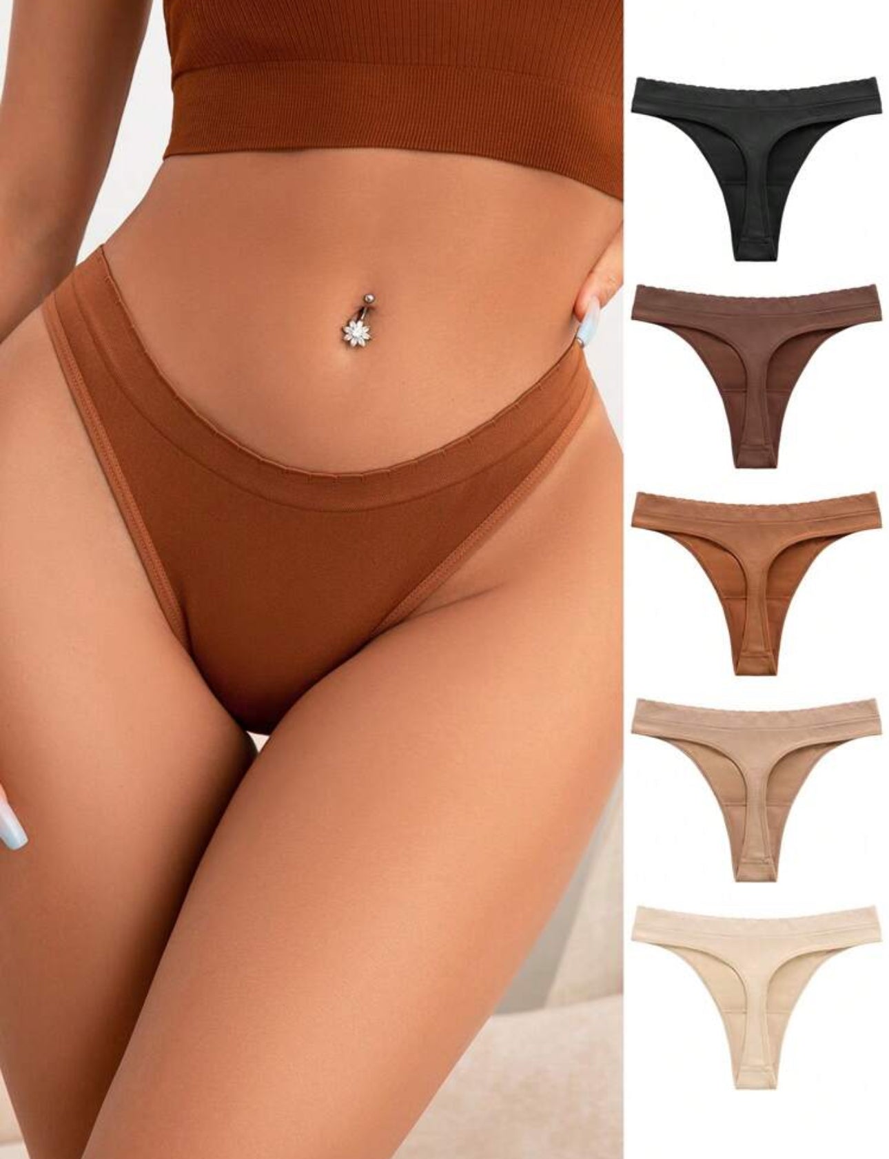 Set de Panties Nudes