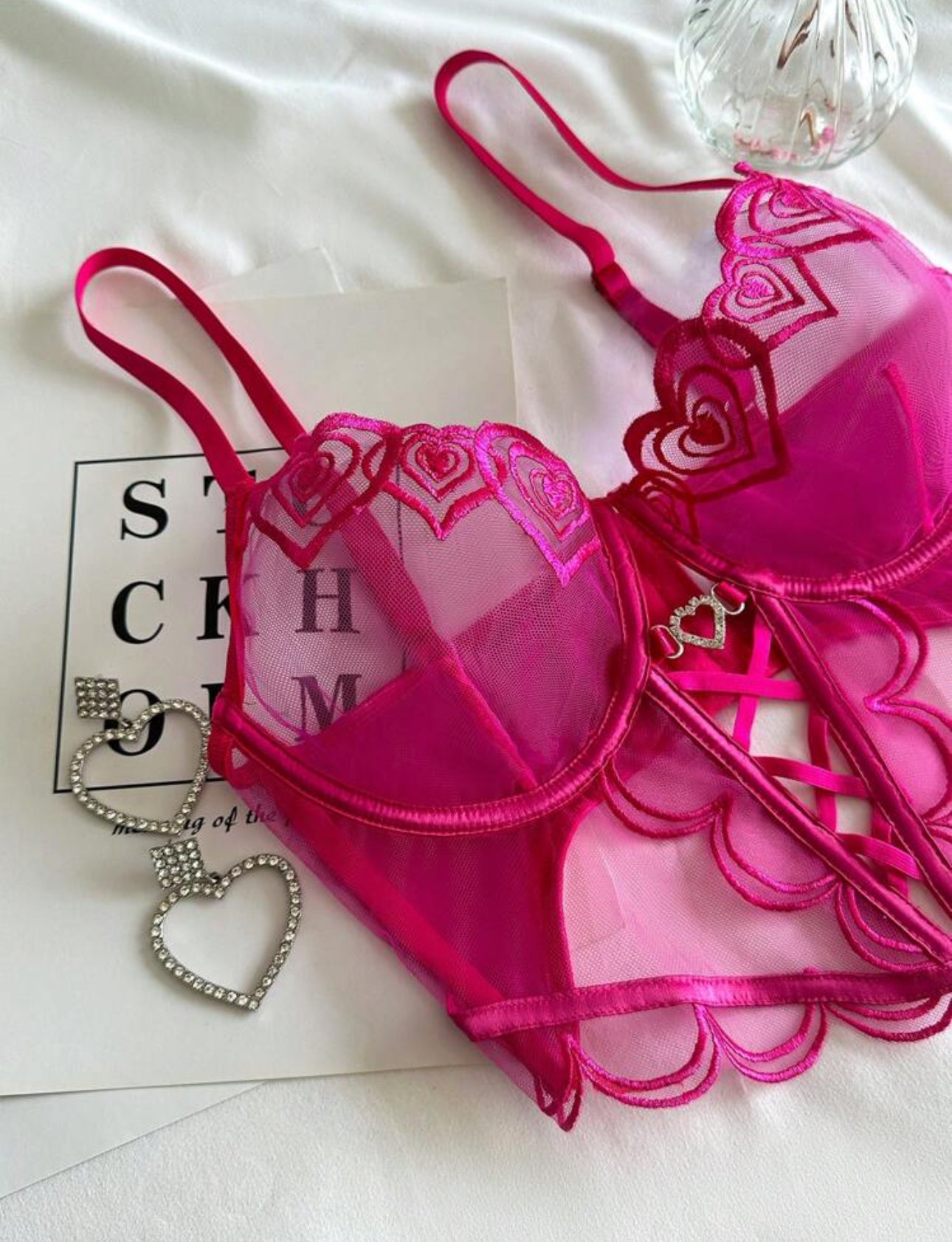 Conjunto Lencería - Fuchsia