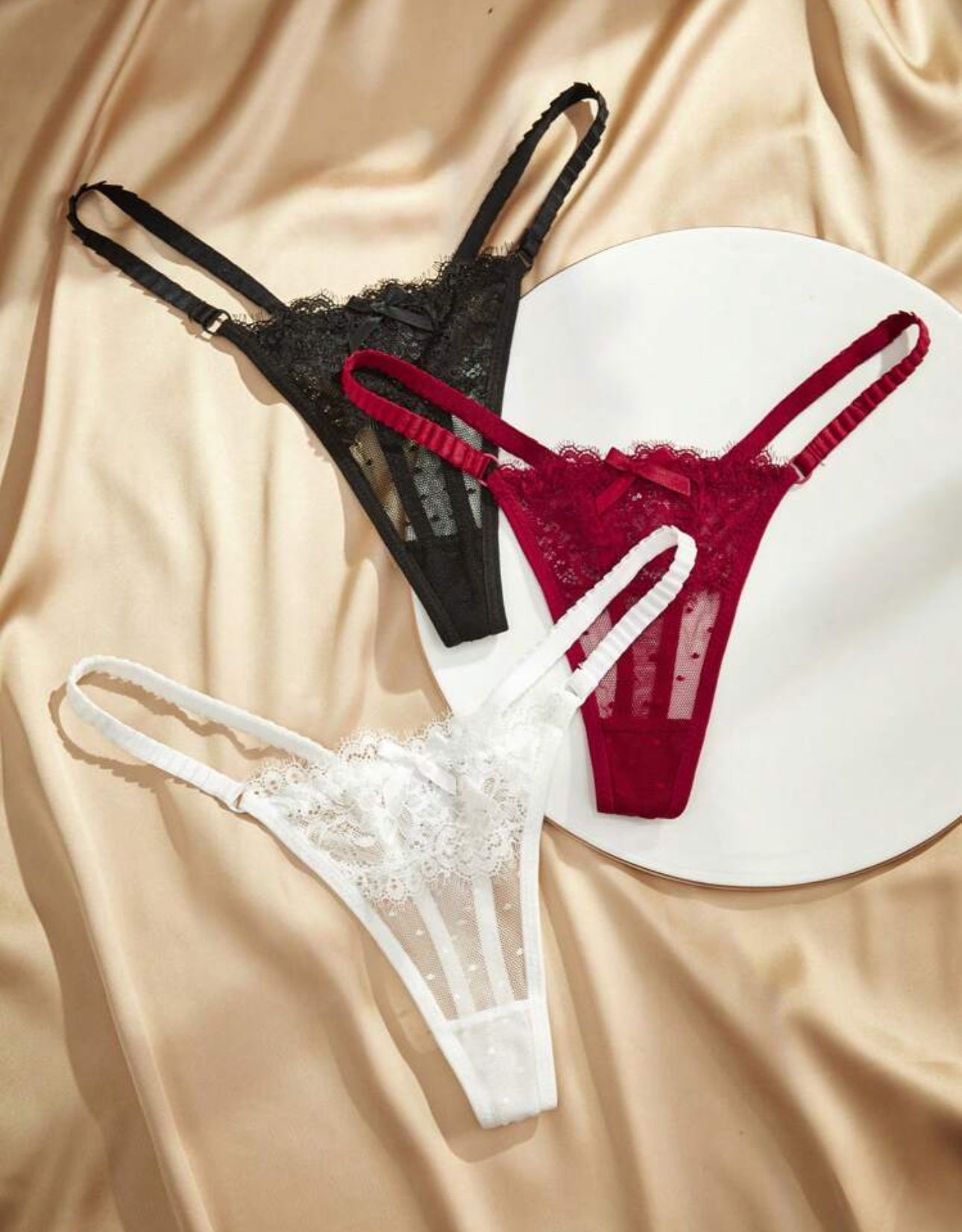 Set de Panties Encaje