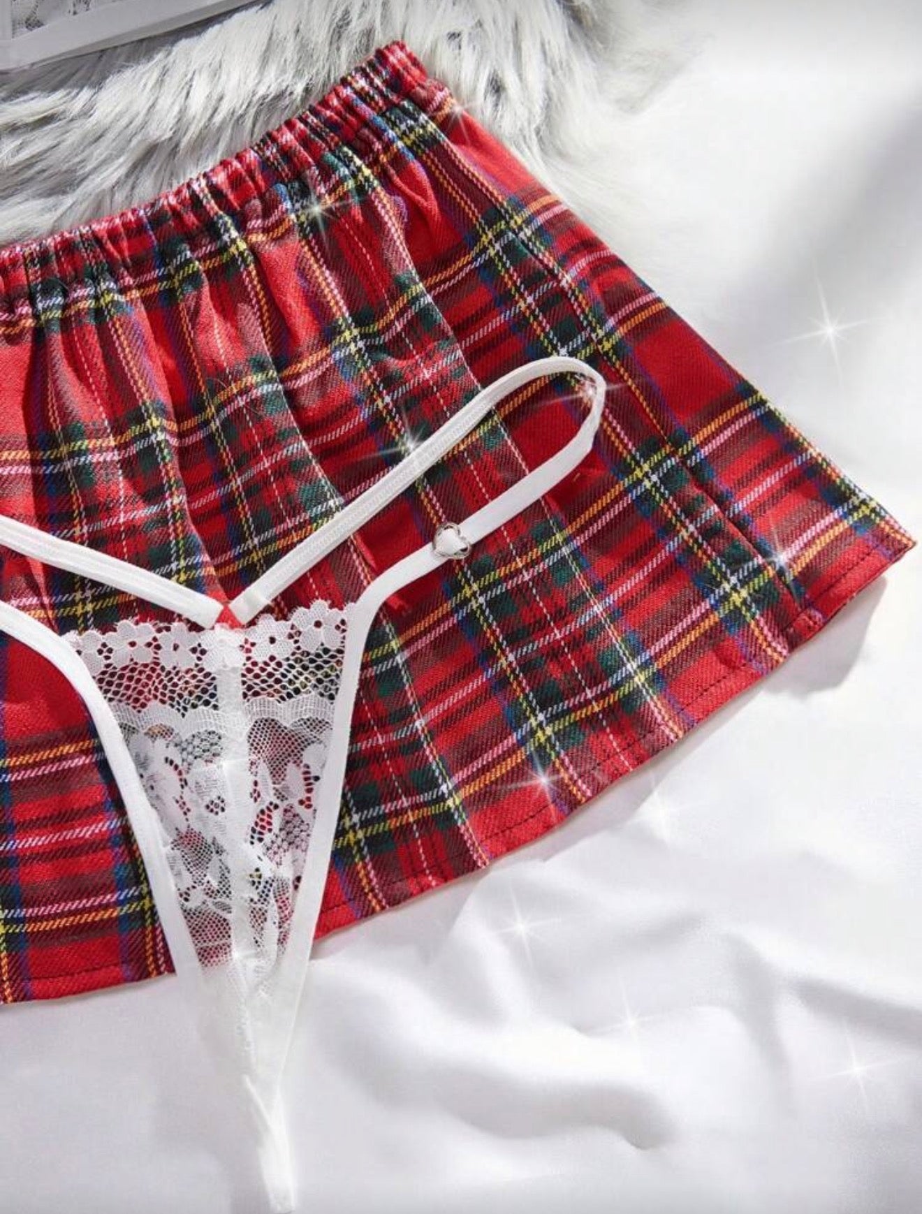 Conjunto Lencería - Uniforme Sexy