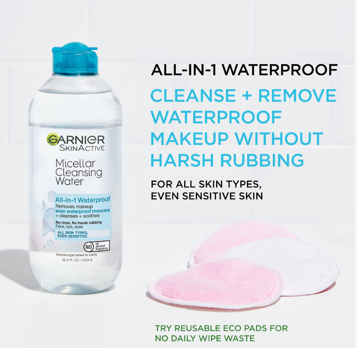 Garnier Agua Micelar Waterproof