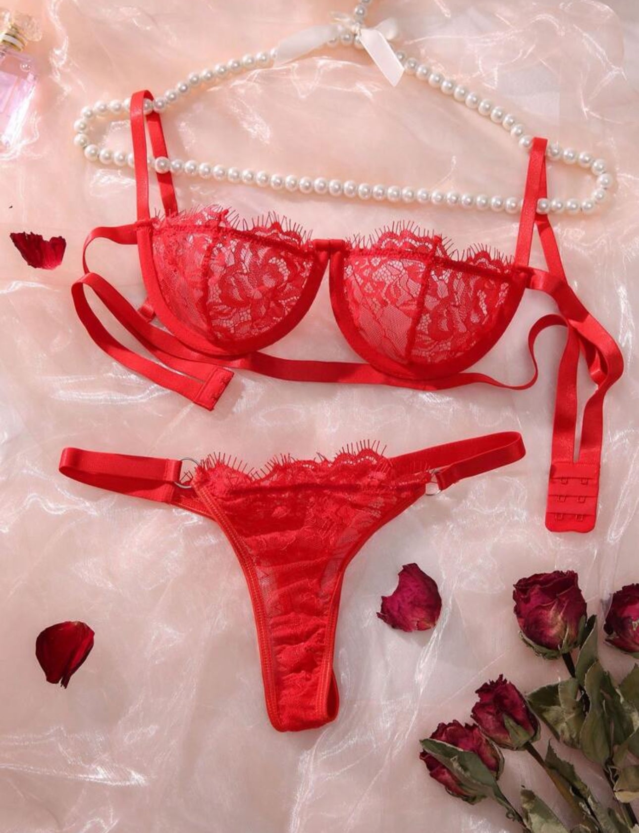 Conjunto Lencería - Red