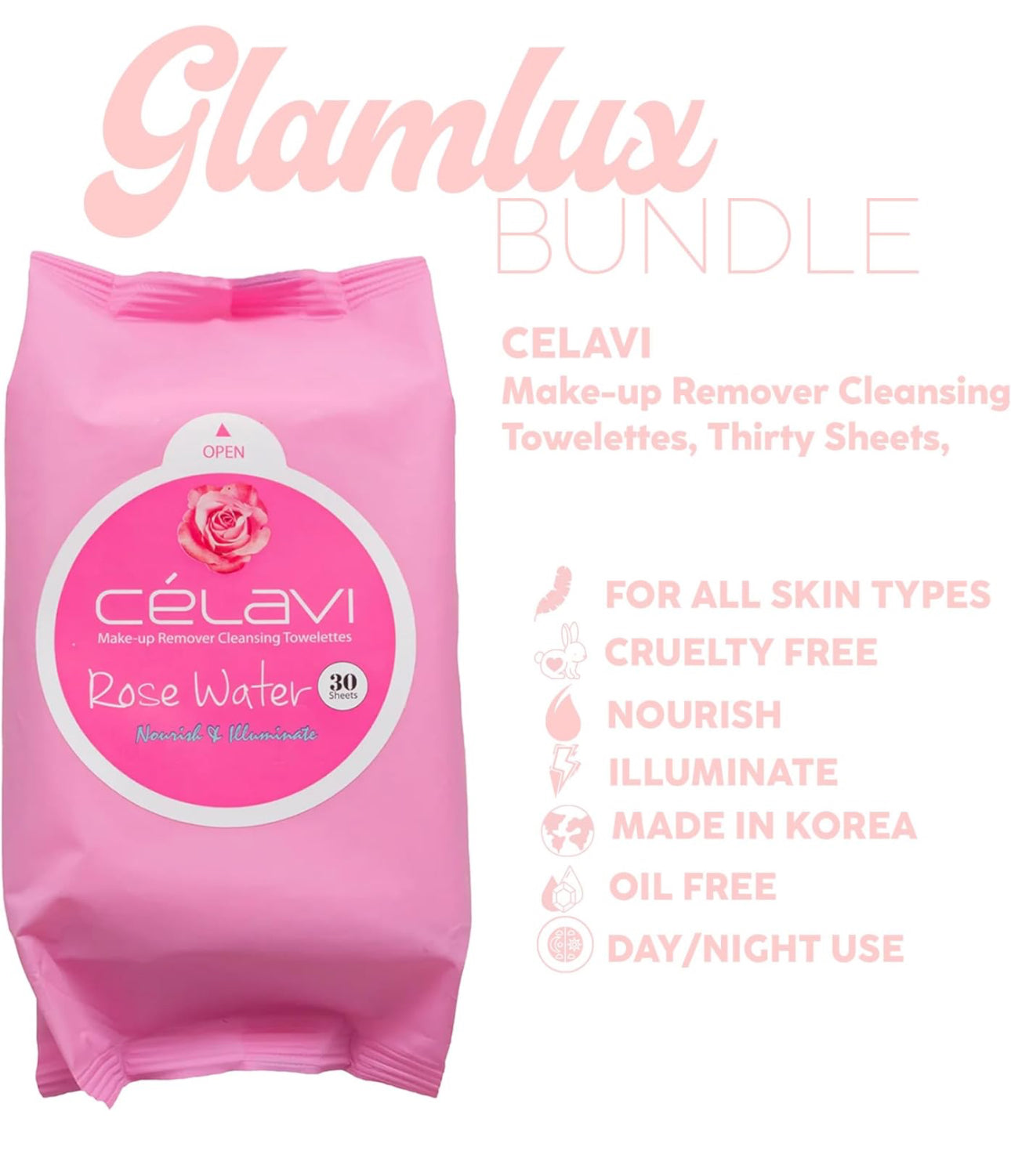 CELAVI Toallitas Desmaquillantes