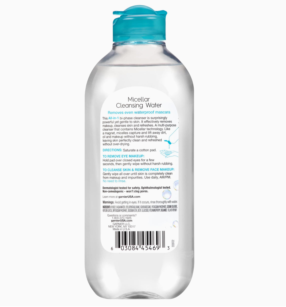Garnier Agua Micelar Waterproof