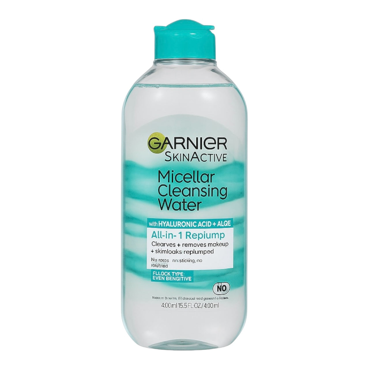 Garnier SkinActive Micellar Cleansing Water All-in-1 Repump con Ácido Hialurónico + Aloe
