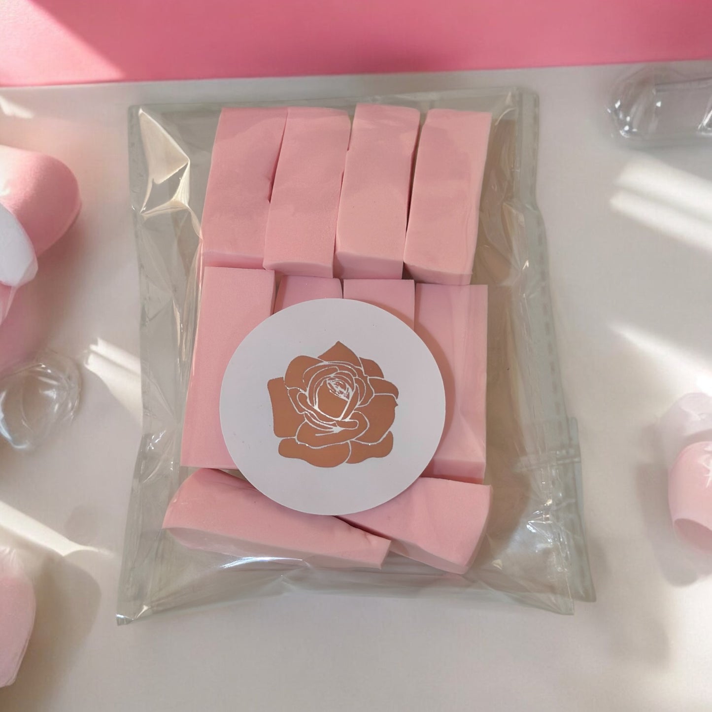 Set de 10 esponjas Triangulares