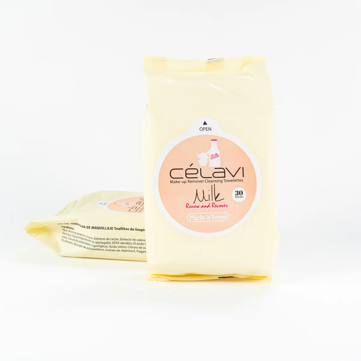 CELAVI Toallitas Desmaquillantes