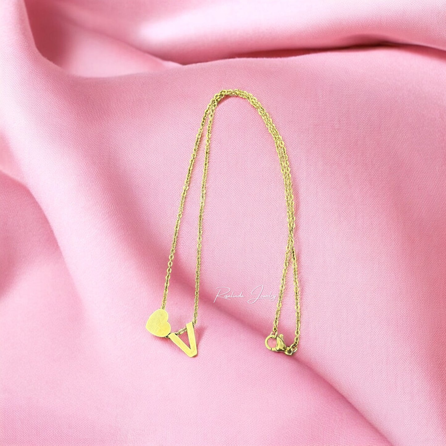Collar Cadena con Inicial 2
