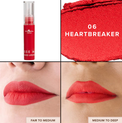Labial Mousse Matte Liquid Lipstick Italia Deluxe