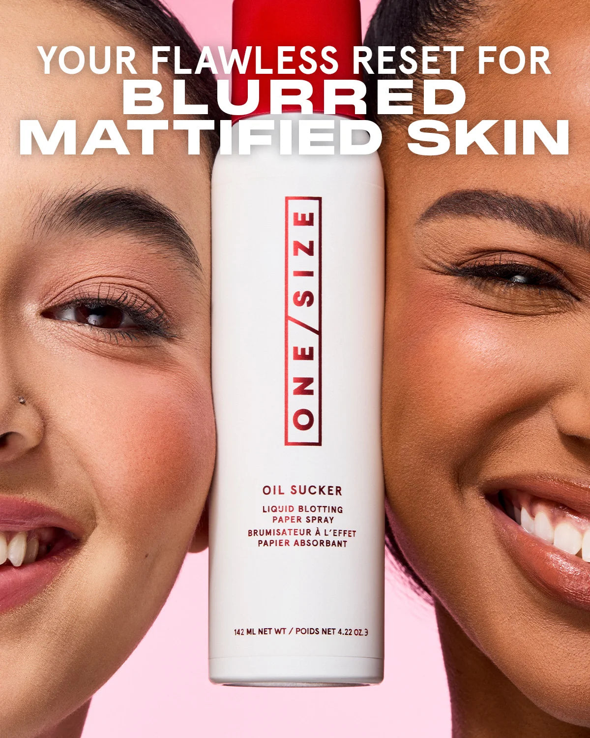 ONE/SIZE Oil Sucker – Liquid Blotting Paper Spray | Setting Spray