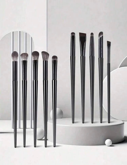 Set de 10 brochas para ojos