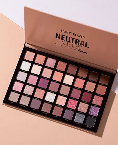 Neutral Vibes Paleta - Beauty Glazed