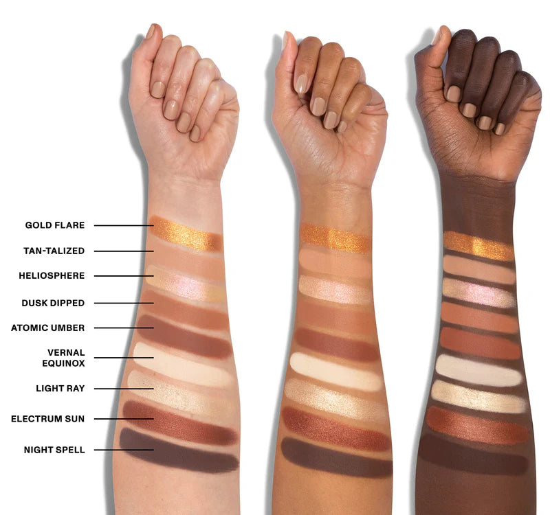 SOLARIA Morphe - Paleta de sombras