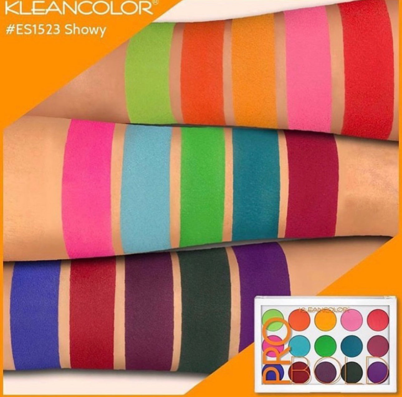 Pro Bold Sombras Kleancolor