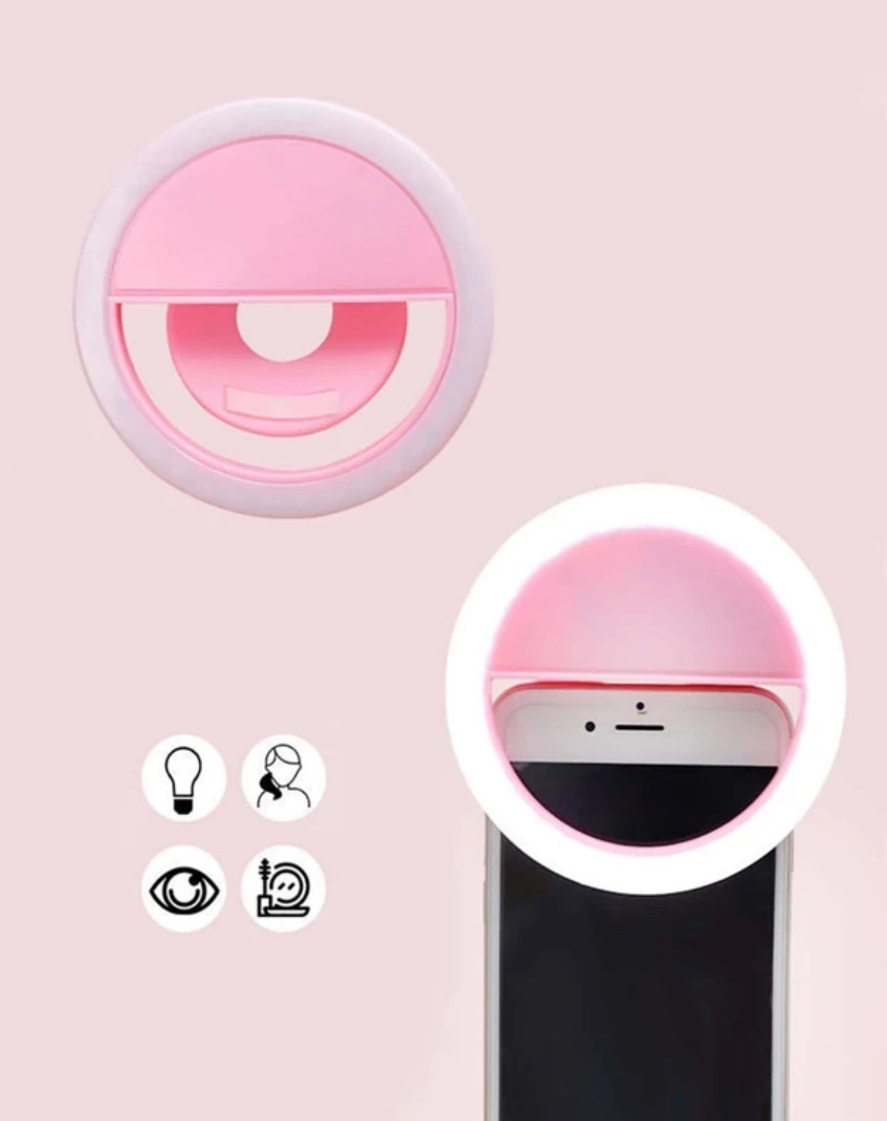 Mini Selfie Ring Light - Aro de Luz