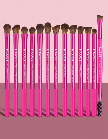 Set de 13 brochas para ojos