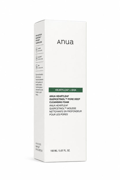 Anua Heartleaf Quercetinol Pore Deep Cleansing Foam