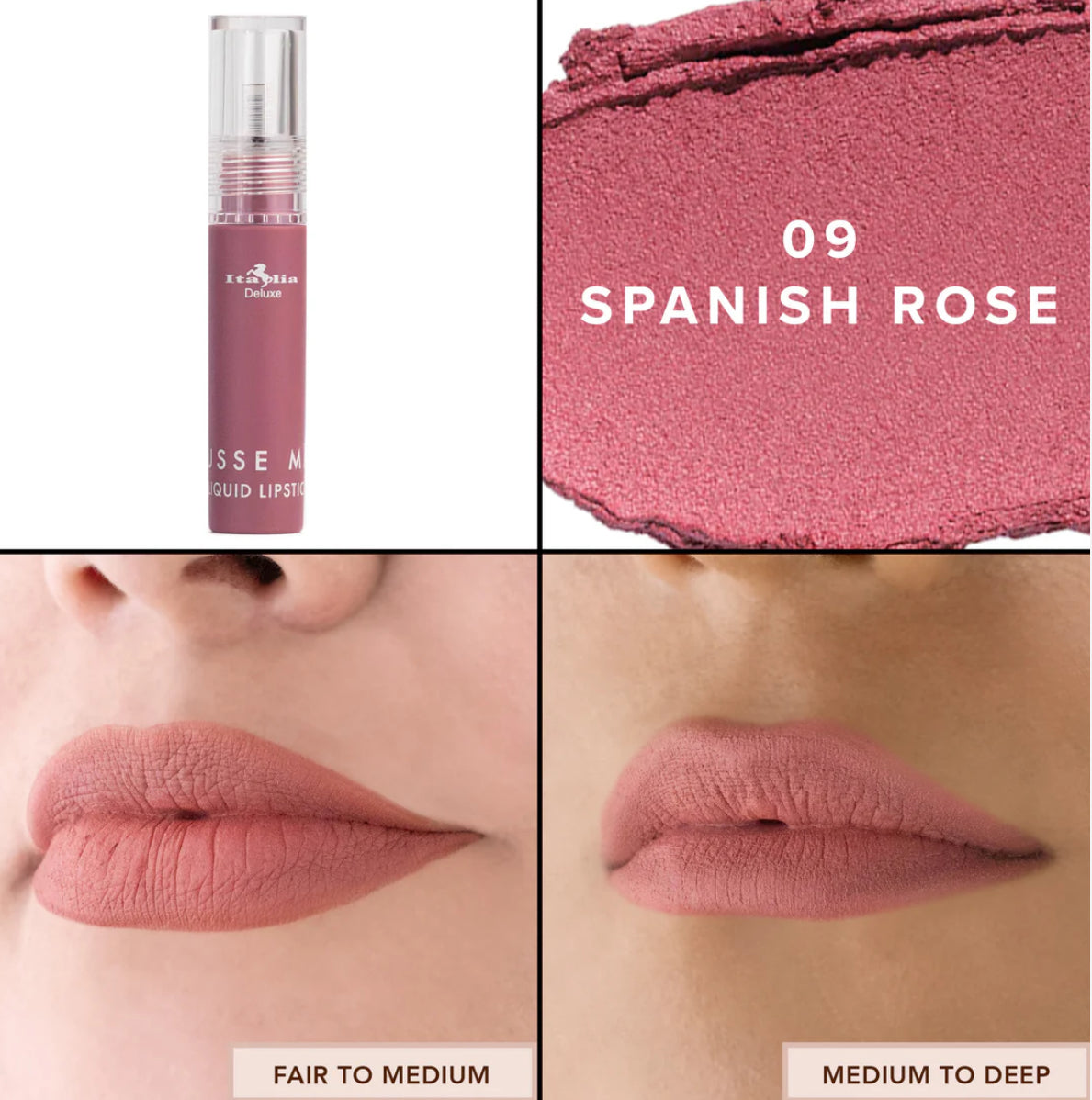 Labial Mousse Matte Liquid Lipstick Italia Deluxe