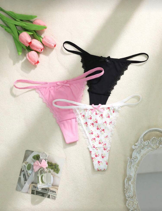 Set de Panties Floral
