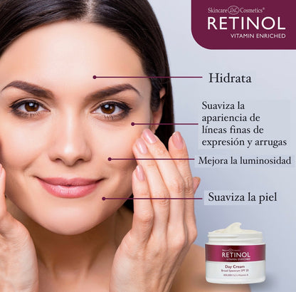 Retinol with Broad Spectrum SPF 20 - Crema de día