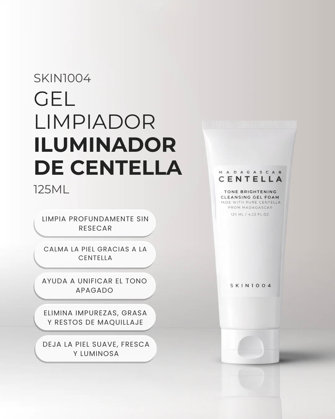 SKIN1004 Madagascar Centella Tone Brightening Cleansing Gel Foam