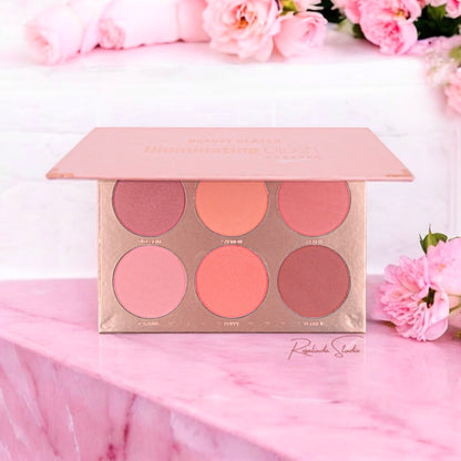 Illuminating Blush Palette - Beauty Glazed