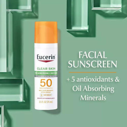 Eucerin Oil Control Bloqueador Solar Clear Skin