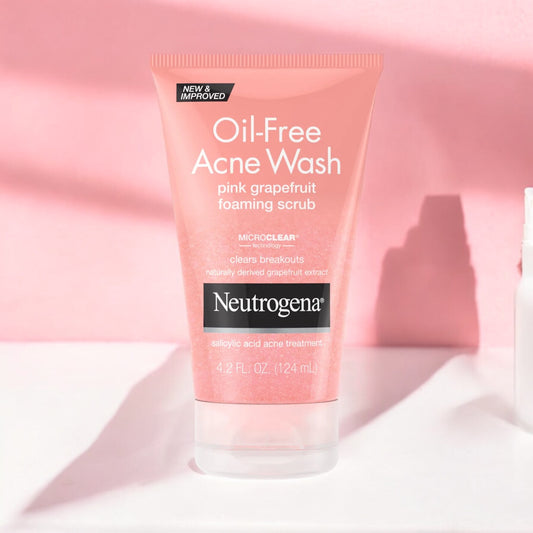 Oil-Free Acne Wash Foaming Scrub Neutrogena