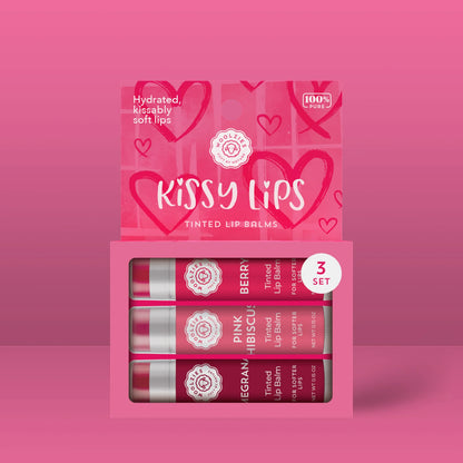 Set Kissy Lips - Tinted Lip Balm