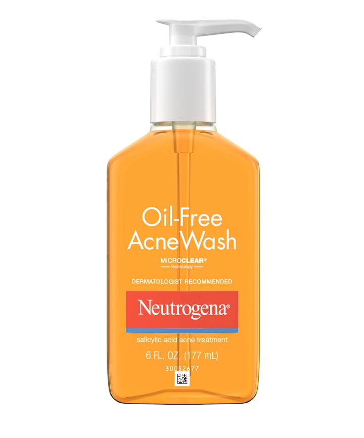 Neutrogena Oil-Free Acne Wash – Gel Facial con Ácido Salicílico