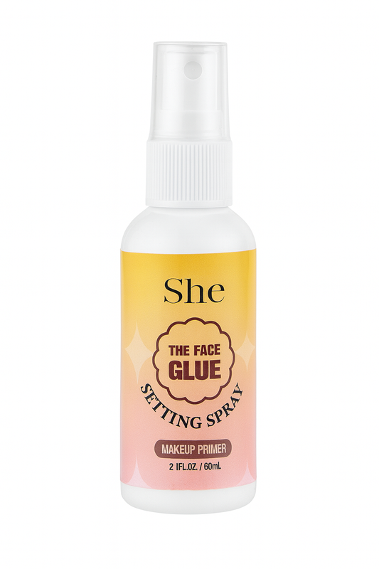 She – The Face Glue Setting Spray (Makeup Primer) – Fijador y Primer